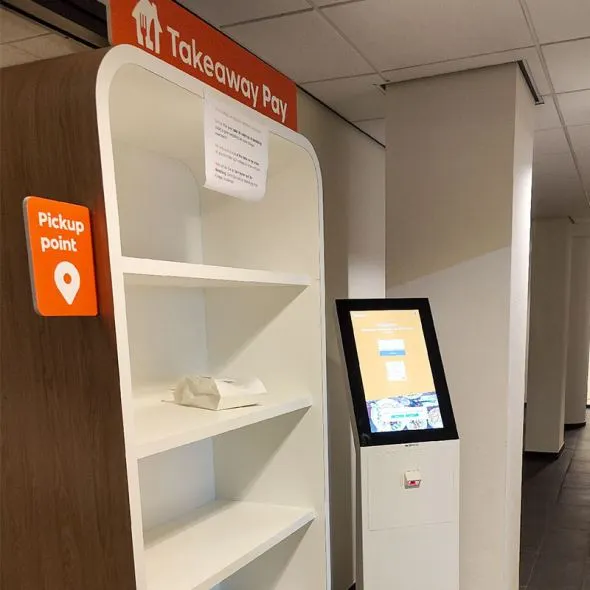 SMS kiosk solution for Takeaway