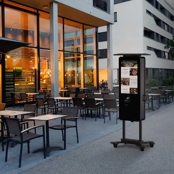 New: Kiosk Luminant semi-outdoor order kiosk