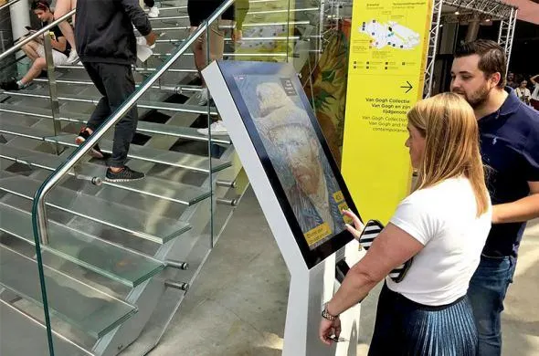 Prestop supplies the Van Gogh Museum with donation kiosks