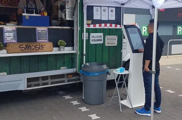 BroodjesBus starts using Prestop order kiosk for their sandwiches