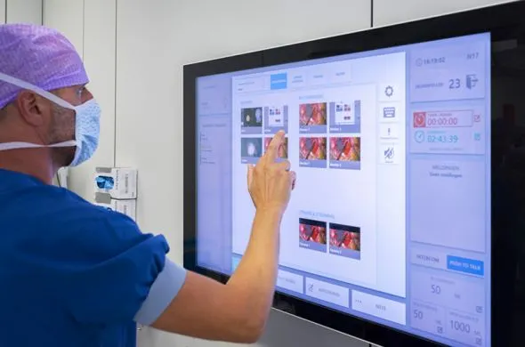 Touchscreens for operating rooms in Dutch Clinic