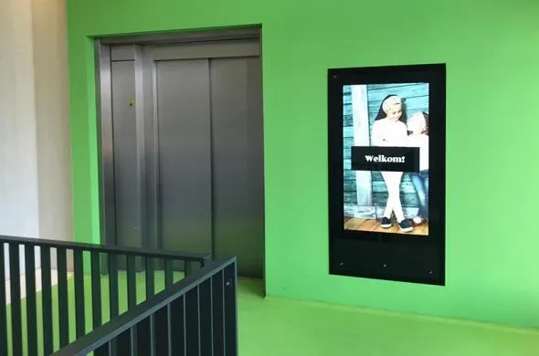 Touchscreens and displays for Leidsche Rijn Center