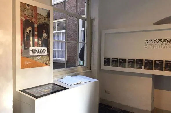 Touchscreen with Omnitapps for Museum Prinsenhof Delft