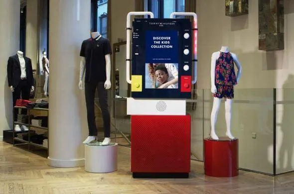 More conversion with Tommy Hilfiger Kids Kiosk