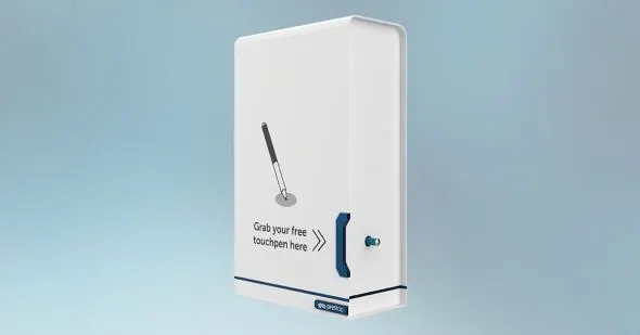 Touch pen dispensers