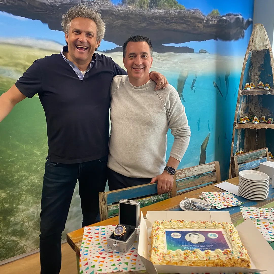 25 years of innovation at Prestop: Bas Emmen celebrates anniversary