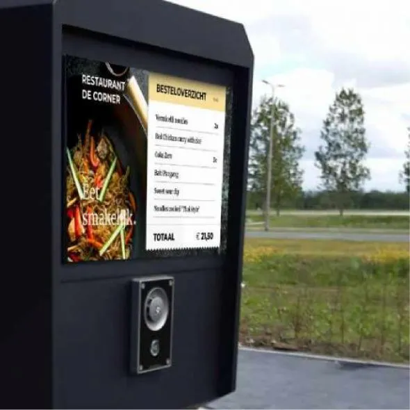 Drive thru kiosk