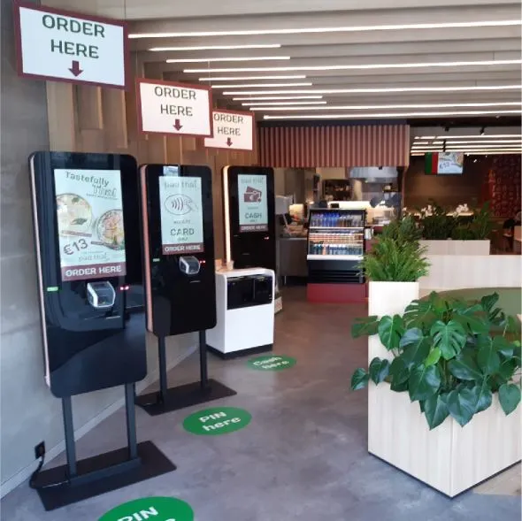 Order kiosks for Thai restaurant