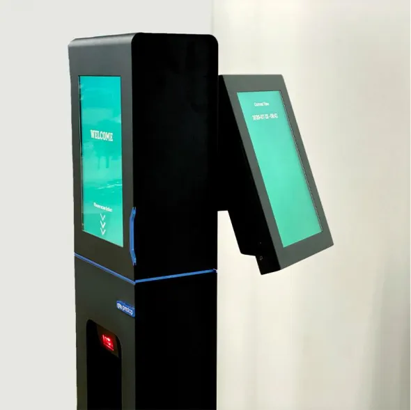 QR-scan kiosks