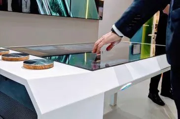 Object Recognition Touch Table 55" 